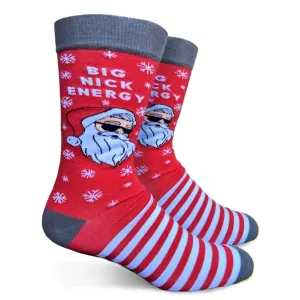 Big Nick Energy Christmas Men's Socks