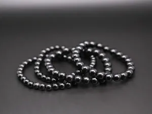 Black obsidian bracelets