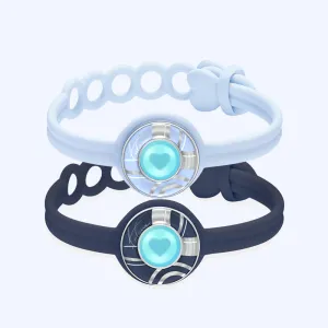 Candy Wave Touch Bracelets(Deep Blue Light Blue)