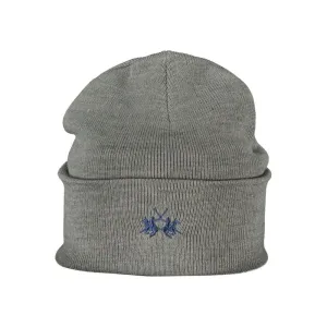 La Martina Gray Polyester Hats & Cap