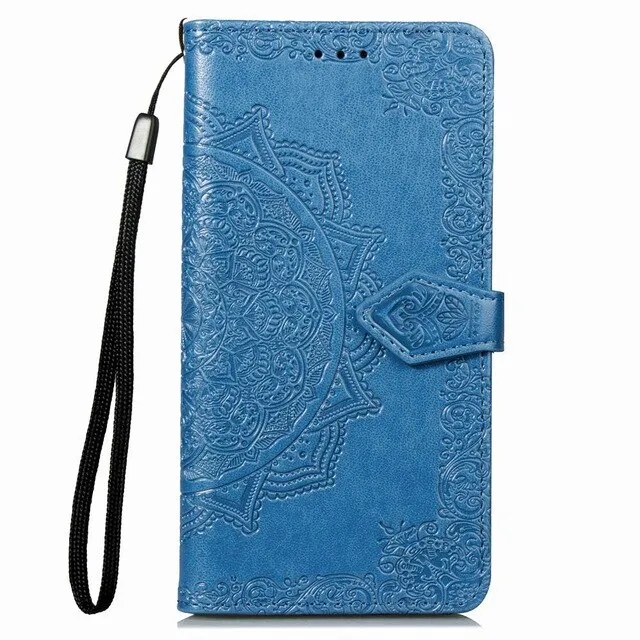 Luxury leather phone case For Honor 10 lite Flip Wallet Leather Case For Honor 10 lite P Smart 2019 Back Card Slot Phone Cases