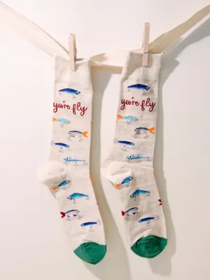 Men's You're Fly Socks