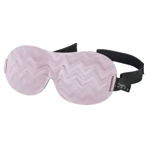 Ultralight Sleep Mask - Peony Pink Chevron